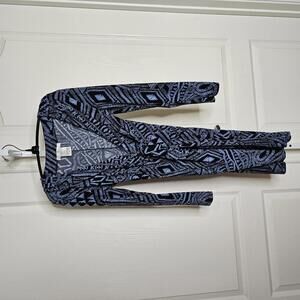 Papillon Blanc Stylish Printed Dress - Size Small